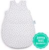 Babyschlafsack HONEY | mitwachsend & atmungsaktiv : 62/68 Punkte-grau Bild 4