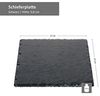 2x Schieferplatten 17x17 cm Tisch-Set Untersetzer Servierplatte Naturschiefer Bild 3