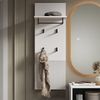 Wandgarderobe Eliza Weiß 43 x 120 cm Vicco Bild 3