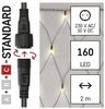 EMOS Connect System 2m Lichternetz Standard, Weihnachtslichterkette mit 160 LEDs, Erweiterungskomponent C (ohne Verbindungskabel und Adapter), IP44 für Innen und Außen, Warmweiß Bild 3
