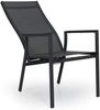 Gartenstuhl Avanti aus Textilene und Aluminium, modern, verstellbare Rückenlehne, anthrazit Bild 5