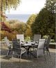 Gartenstuhl Avanti aus Textilene und Aluminium, modern, verstellbare Rückenlehne, anthrazit Bild 2