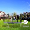 Arebos Trampolinnetz + Randabdeckung 244, 305, 366, 396, 430, 460 und 490 cm (Set, Randabdeckung + Netz 244 cm), 244 cm Bild 2