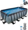 EXIT Framepool (Set, 3-tlg), BxLxH: 200x400x122 cm, mit Kartuschenfilter und Sicherheitsleiter Bild 3