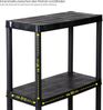 Kreher PRIMO PLUS - Kunststoffregal 12 Zoll (Schwarz) Bild 3