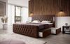 Boxspringbett Charme 180x200 H2 Braun Bild 4