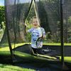 EXIT Silhouette Bodentrampolin 244x366 cm mit Sicherheitsnetz - schwarz Versunkenes Trampolin Rechteckig 120 kg 3 Jahr(e) Sicherheitsnetz Montage erforderlich Bild 5