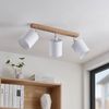 Lindby Deckenstrahler Imarin, Holz IP20, 3 x 15 W LED Bild 3
