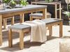 Gartenbank OSTUNI 160 cm Beton Grau Bild 2