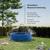 blumfeldt Gartenmöbel-Schutzhülle ArmadilloShade (Set, Set), Pooldach Sonnendach Poolabdeckung Rund Bild 3