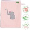Smithy Waschlappen Baby ELEFANT | 100% Baumwolle Frottee | Waschhandschuh Kinder | Jungen & Mädchen | Geschenk zur Geburt Bild 4