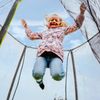 EXIT Trampolin Silhouette 183 cm pink + Netz Bild 5