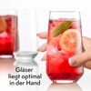 KONZEPT Gläser-Set Premium Gläser Set 12 Teilig, Wassergläser Spülmaschinenfes, 12-tlg, 6er Longdrinkgläser 480ml und 6 er Trinkgläser 310ml Bild 5