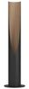 EGLO Tischlampe Barbotto, Tischleuchte mit indirekter Beleuchtung, Wohnzimmerlampe aus Metall in Schwarz und Holz in Eiche, inkl. GU10-Leuchtmittel, 40 cm, FSC zertifiziert, warmweiß Bild 2