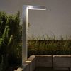 Weiße Solar-Wegeleuchte ,Vidi', Bewegungsmelder, Dämmerungssensor, Dauerlicht, H 60cm Bild 2