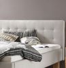 Hasena Dream Pronto Noemi Polsterbett 180x200 Wildbuche natur, geölt 335-Pepe grey Bild 4