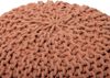Pouf kupfer ⌀ 50 cm CONRAD Bild 4
