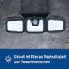 näve LED Solarleuchte Pacita, Sensorschalter, LED fest integriert, Kaltweiß, Wandleuchte, dimmbar in 3 Stufen, Sensor/Dämmerungsschalter Bild 5