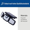 näve LED Solarleuchte Pacita, Sensorschalter, LED fest integriert, Kaltweiß, Wandleuchte, dimmbar in 3 Stufen, Sensor/Dämmerungsschalter Bild 4