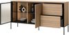 Kommode 1D1W2S Visso VI-05 (Farbe: Eiche Linear) Bild 5