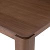 Esstisch dunkler Holzfarbton 160x90 cm LOTTIE Bild 5
