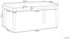 Esstisch dunkler Holzfarbton 160x90 cm LOTTIE Bild 3