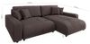 S-Style Möbel Ecksofa Emma mit Bettfunktion in Cord-Stoff schöner Sitzkomfort, Ottomane links oder rechts bestellbar, mit Wellenfederung Bild 3