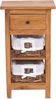 DESIGN DELIGHTS Telefontisch TELEFONTISCH "RATTAN 70", 70x38x28cm (HxBxT), Mahagoni, Farbe: 08 ho Bild 2