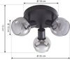 Lindby Deckenstrahler Hedvig, Metall, Schwarz IP20, 3 x 10 W LED Bild 4