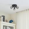 Lindby Deckenstrahler Hedvig, Metall, Schwarz IP20, 3 x 10 W LED Bild 3