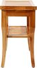 soges Badhocker Badezimmerhocker Massivholzhocker Rutschfester wasserdichter Duschhocker 2 Etagen,KS-HSJ-04 Bild 5