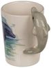Tasse ca. 300 ml im 3D Design Meereswelt mit verschiedenen Motiven Kaffeetasse Delfin Bild 5