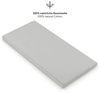 Laleni 2er-Set Premium Spannbettlaken 60x120-70x140 cm - Oeko-Tex Zertifiziert, 100% Baumwolle, atmungsaktives Spannbetttuch Jersey Baby, 150 g/m², Moonlight Grey - Grau Bild 4