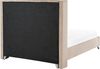 Polsterbett 'LUBBON' inkl. Lattenrost, ohne Matratze Beige 160x200 cm Bild 5