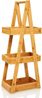 Premium Duschregal 26 x 66 x 18 cm wasserunempfindlich Bambus Natur Bild 3