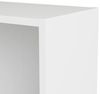 Dmora Bücherregal mit fünf Fächern, weiße Farbe, 79 x 107 x 27 cm Bild 4