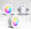 LED RGBW Einbauspots Badezimmer Einbaustrahler dimmbar Fernbedienung 5x SET IP44 Bild 4