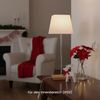 EGLO Tischlampe mit Wechselschirm, 3D Papierstern Weihnachten oder eckiger Lampenschirm in Weiß mit Fuß aus Holz und Metall, Dekostern Tischleuchte mit Kabelschalter, E14, Höhe 65 cm Bild 5
