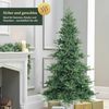 SALCAR Künstlicher Weihnachtsbaum 210 cm, Tanne, PVC and PE, Klapp-Schirmsystem, 130 cm Durchmesser Bild 2