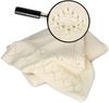 Sonnenstrick Babydecke Kuscheldecke und Schmusedecke aus 100% Merino Wolle extra fine Bild 2