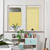 K-home Klemmfix-Plissee Florida Gelb 85x130 cm (B x L) einzigartiges Design mit bezauberndem Lichteffekt Bild 4