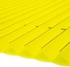 K-home Klemmfix-Plissee Florida Gelb 85x130 cm (B x L) einzigartiges Design mit bezauberndem Lichteffekt Bild 2