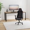 Arozzi Verona Signature Soft Fabric - Büro Stuhl - Stoff - Bis zu 130 kg, schwarz/rot Bild 2