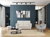 Vente-unique - Ledersofa 2-Sitzer - Elfenbein - THIBAULT Bild 2