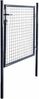 vidaXL Maschen-Gartentor verzinkter Stahl 100 x 100 cm Grau 143369 Bild 5