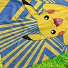 Kinderdecke Pokemon Go Pikatchu 160 x 200 cm weich und kuschelig Coral Fleecedecke, BERONAGE Bild 5