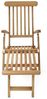 AXI Costa Liegestuhl aus Teak Holz Deckchair Gartenliege aus Teakholz mit verstellbarer Rückenlehne - 4 Positionen | beige | Holz | 150 cm Bild 4