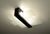 Sollux FENIKS moderne Deckenlampe wenge 2-flg. E27 Bild 4