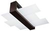 Sollux FENIKS moderne Deckenlampe wenge 2-flg. E27 Bild 1