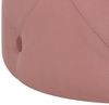 Pouf Samtstoff rosa ⌀ 40 cm COROLLA Bild 4